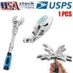 5 10" Adjustable Torque Wrench Ratchet 180 Degree Folding Spanner. Fixed Price $23.89.