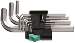Wera 950/9 Hex-plus Chrome Plated L-key Set Piece Metric 05021406001. Fixed Price $19.95.