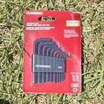 Husky 1000 009 928 Hex Key Set Sae 10PC Alloy Steel Short Arm Black. Fixed Price $11.95.