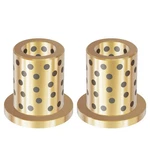 Focmkeas Pcs 12MM Id 18MM Od Length Brass Graphite Wrapped Oilless Bus.... Fixed Price $14.40.