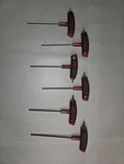 Icon Professional T-handle Hex Key Allen Wrench Set Sae 6PC 5/64 To 1/8. Fixed Price $34.99.