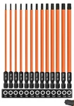Saipe 13-PIECE 6 Inch /150 Long Torx Bit Set For Impact 150MM,. Fixed Price $26.24.