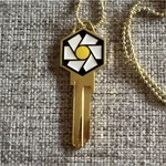 Edc Gold Enamel Key Pendant Charm Necklace Electric Daisy Carnival 2017. Fixed Price $45.00.