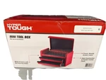 Hyper Tough Mini Red Steel 10" 2 Drawers Portable Small. Fixed Price $40.00.