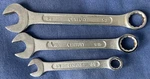 Century Combination Wrenches 5/8 9/16 & 3/8 Hand Tools Steel. Fixed Price $15.99.
