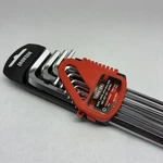 Ironton 10-PC Metric Long Arm Ball End Hex Key Wrench Set. Fixed Price $10.00.