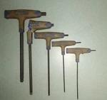 Allen 56660G Metric Ball-plus T-thru Handle Set Missing Pieces Read. Fixed Price $24.99.