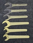 Martin Service Thin Angle Wrenches Set Sae 1-3/4 9/16 1/2 5/16 7/8" Usa. Fixed Price $128.80.