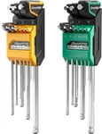 Grenpro Sae & Metric, 18-PC T-handle Allen Wrench Set (1.5-10MM 1/16-3/8"). Fixed Price $15.00.
