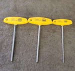 Wiha 334 Hex T-handle Wrench 7/32" 3/16" 7/64" Sae Germany. Fixed Price $14.30.