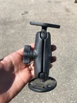 Mount Flat Surface Short Arm With Round & Diamond 1" Ball Base RAM-B-138U. Fixed Price $20.00.
