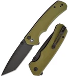 Civivi Brazen Folding Knife 3.46" Sandvik 14C28N Steel Blade Green G10 Handle. Fixed Price $68.29.