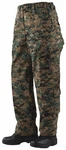 Woodland Digital Tactical Response Uniform Pants 65/35 Poly/cttn Cargo. Fixed Price $39.99.