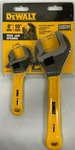 Dewalt DWHT75497 Adjustable Wrench Set Of 2-PACK. Fixed Price $59.95.
