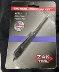 Zak Tool Alloy Steel Pocket Key No. 21. Fixed Price $25.00.