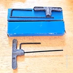 Lot Of 2 American 7/64" Handle Hex Allen Key Wrench New Nos Free Shipping. Fixed Price $12.99.