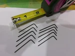 Bondhus .035" L-wrench Key Hex Allen Short Handled Lot Of 10 (BIN177). Fixed Price $10.00.