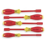 Wiha Nut Driver SET,5 Pieces,sae,solid,ins 084705322926. Fixed Price $82.58.
