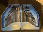 Epauto Allen Key Hex Wrench Set, 30-PIECES (0.028-3/8 INCH,0.7-10MM). Fixed Price $18.00.