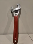 Klein Tools 10" Adjustable Wrench With Red Coated Handle. Fixed Price $35.00.