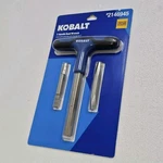 New Large Kobalt T-handle Seat Wrench Heavy Duty 6 Step Bit Tapered Faucet Nib. Fixed Price $17.05.
