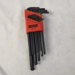Proto J4995 3/8" 13 Piece Black Oxide, Shape, Round Head Hex Key Set. Fixed Price $29.99.