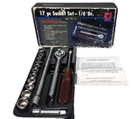 Olympia Tools 17PC Socket Wrench Set Case 09-944 Chrome Plated 1/4 Drive 6 Point. Fixed Price $53.99.