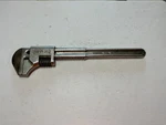 Vintage Diamond Horseshoe 18" Adjustable Monkey Wrench C718 Usa Great Shape. Fixed Price $70.00.