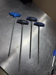 Gedore 42 5 Hexagon Allen With T-handle Mm & 3 Holex Keys. Fixed Price $50.00.