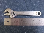 6 In Kobalt Crescent Wrench. Fixed Price $6.95.
