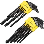 Stanley Hex Key Set, Long Arm, Sae & Mm, 22-PIECE (85-753). Fixed Price $35.00.