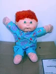 1986 Designer Line Red Head With Freckles Cabbage Patch Kid. Fixed Price $75.00.