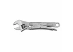 Adjustable Wrench, 10 Oal, 1-1/4 Jaw, Steel, Chrome, Plain-grip Handle. Fixed Price $42.14.