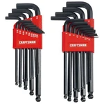 Craftsman Ball End Hex Key Set, Sae/mm, Piece (CMHT26009). Fixed Price $49.95.