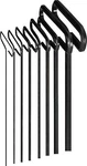 Eklind 33198 Std Grip Hex Tkey Allen Wrench 8PC Set Sae Inch Sizes 3/321/4 9IN. Fixed Price $30.82.