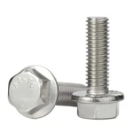 Mewudecor M10-1.5 25MM Flanged Head Bolts Hexagon Screws, Stainless. Fixed Price $18.95.