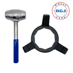 4.5 Lbs Blue Dip Lead Hammer And Bullet 10 Sided Wrench Tool Set. Fixed Price $36.99.