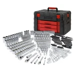450-PIECE Mechanics Tool Set 1/2" 1/4" 3/8" Metric Imperial Socket Wrenches. Fixed Price $229.99.