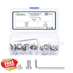 Metallixity M5-0.8X5MM Crib Screws And Barrel Nuts 60PCS Set With Wrench. Fixed Price $20.00.