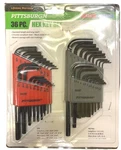 Pittsburgh 36 Piece Sae/metric Hex Key Set Black. Fixed Price $27.99.