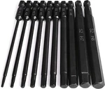 Hex Head Allen Wrench Drill Bit Set (10PC Metric), Ptslkhn, Upgraded 1/4". Fixed Price $14.49.