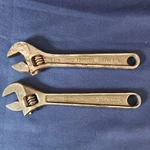 1950S Best Standard Make 8" Crescent Adj Wrench - Austria + Vintage Proto Usa. Fixed Price $29.95.
