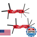 Milwaukee 17-KEY Folding Hex Set Sae/metric Durable, Ergonomic. Fixed Price $34.98.