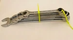 Vintage Great Neck Japan 7PC Combination Wrench Set 9/16 - 1" Forged Alloy Steel. Fixed Price $34.99.