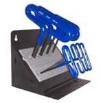 Eklind Tool Company 56168 Piece 6" Cusion Grip Hex T-key Set With Stand. Fixed Price $60.29.