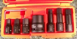 8PC Metric T&e In Hex Impact Socket Bits And 3/4" Drive Holder Big TE91820 1/2. Fixed Price $74.99.