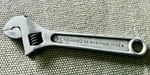 Vintage Herbrand No. 21-6 6" Adjustable Wrench Usa. Fixed Price $9.99.