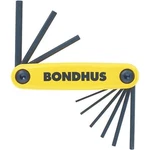 Bondhus 11612589 HF9 9-PIECE Sae Hex Key Set Yellow/black. Fixed Price $16.63.