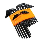 25 Pc Hex Key Wrench Long And Short Arms Metric Sae Set Ball End Type. Fixed Price $18.99.