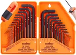 Horusdy 32-PIECE Hex Key Set With Another Torque Handle, Allen Wrench Inch/m. Fixed Price $19.39.